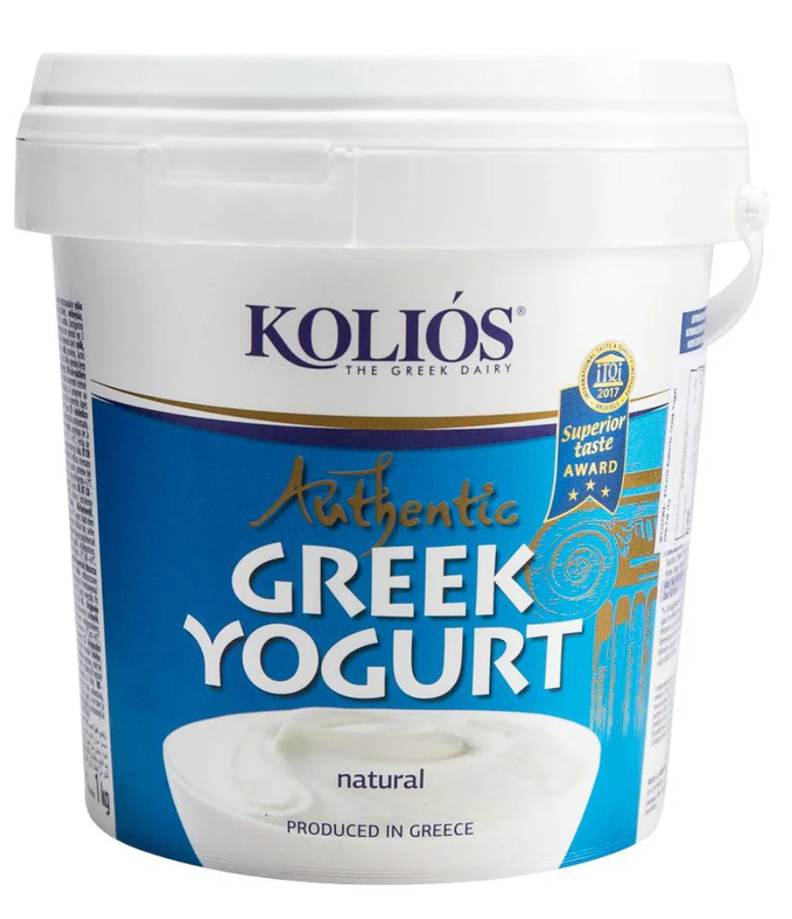 Kolios - Greek strained yogurt 10 fat 1kg (Best by 23-4-2026)
