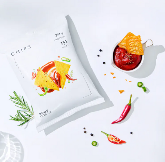 Body goals 濃郁香酥高蛋白脆片 - 墨西哥紅椒 35 g