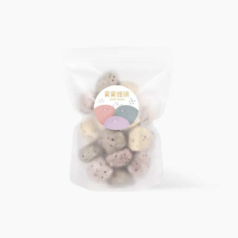 森森星球 -寶寶饅頭|綜合口味-穀粒濃感系列(⿊⽶/紅藜⿆/芝麻)|適合1歲以上|1包入(200g)|冷凍|手指食品 |BLW
