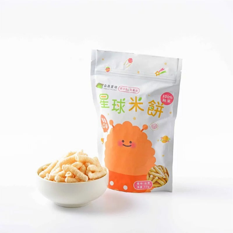 森林麵食-星球寶寶米餅|蕃薯口味|單包|適合6個月以上
