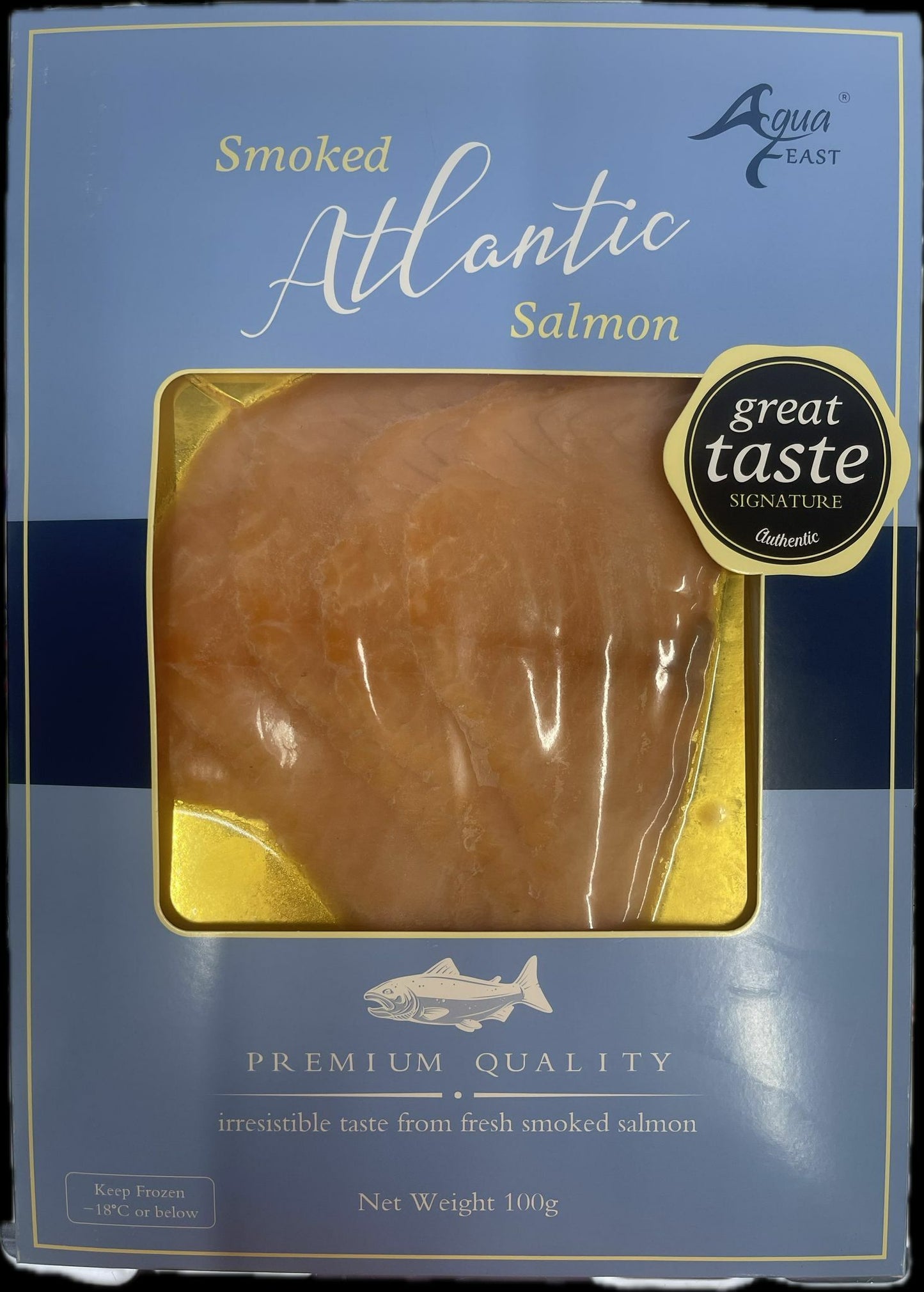 智利Aqua Feast 煙三文魚  100G