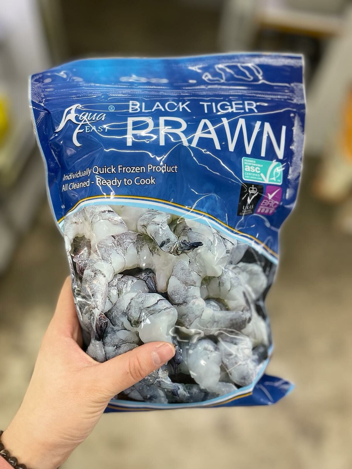 越南 Aqua Feast 急凍虎蝦仁 31/40 500G