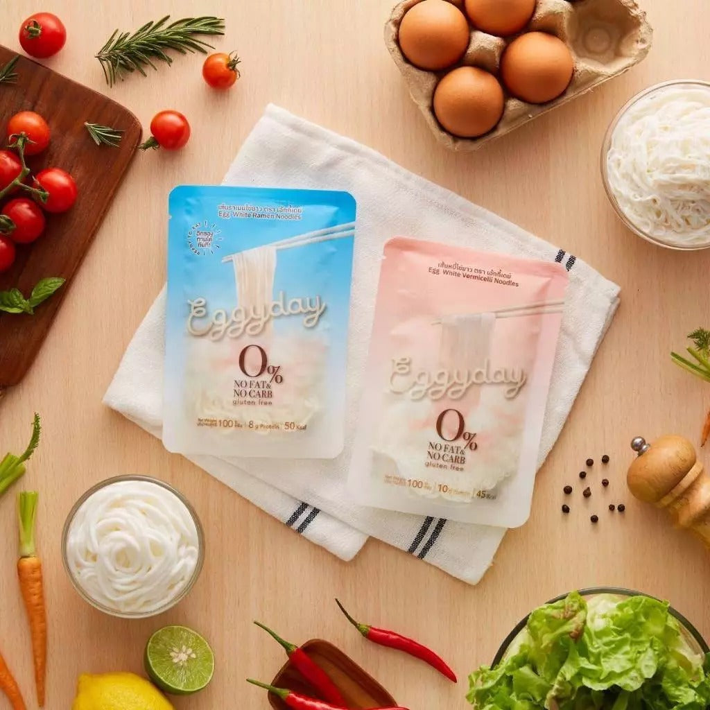 Eggyday- 蛋白幼麵 淨麵重100克