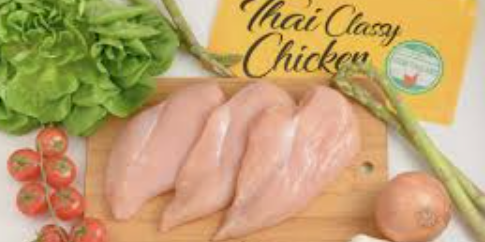 Thai hormone-free skinless chicken breast