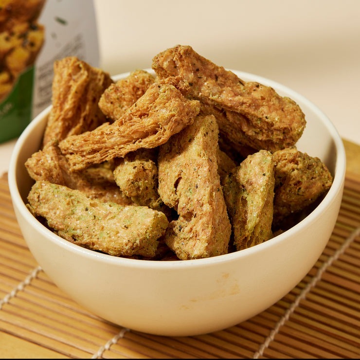 Morris - 高蛋白質大豆脆條 紫菜芥辣味 28g