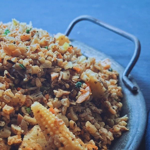 意式鮭魚椰菜花飯