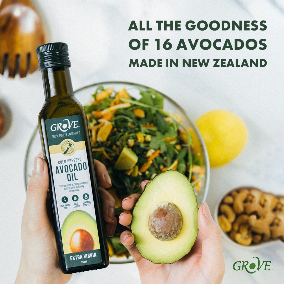 Grove 特級初榨冷壓牛油果油 (可煮食/拌沙律) 250ml