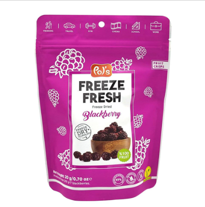 Pol's - 全素無麸質無添加糖低鹽凍乾黑莓 15g