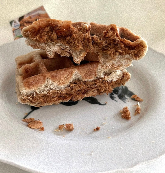 Bikini cookies Waffle Bread 低碳雞肉鬆格仔餅-Mayo