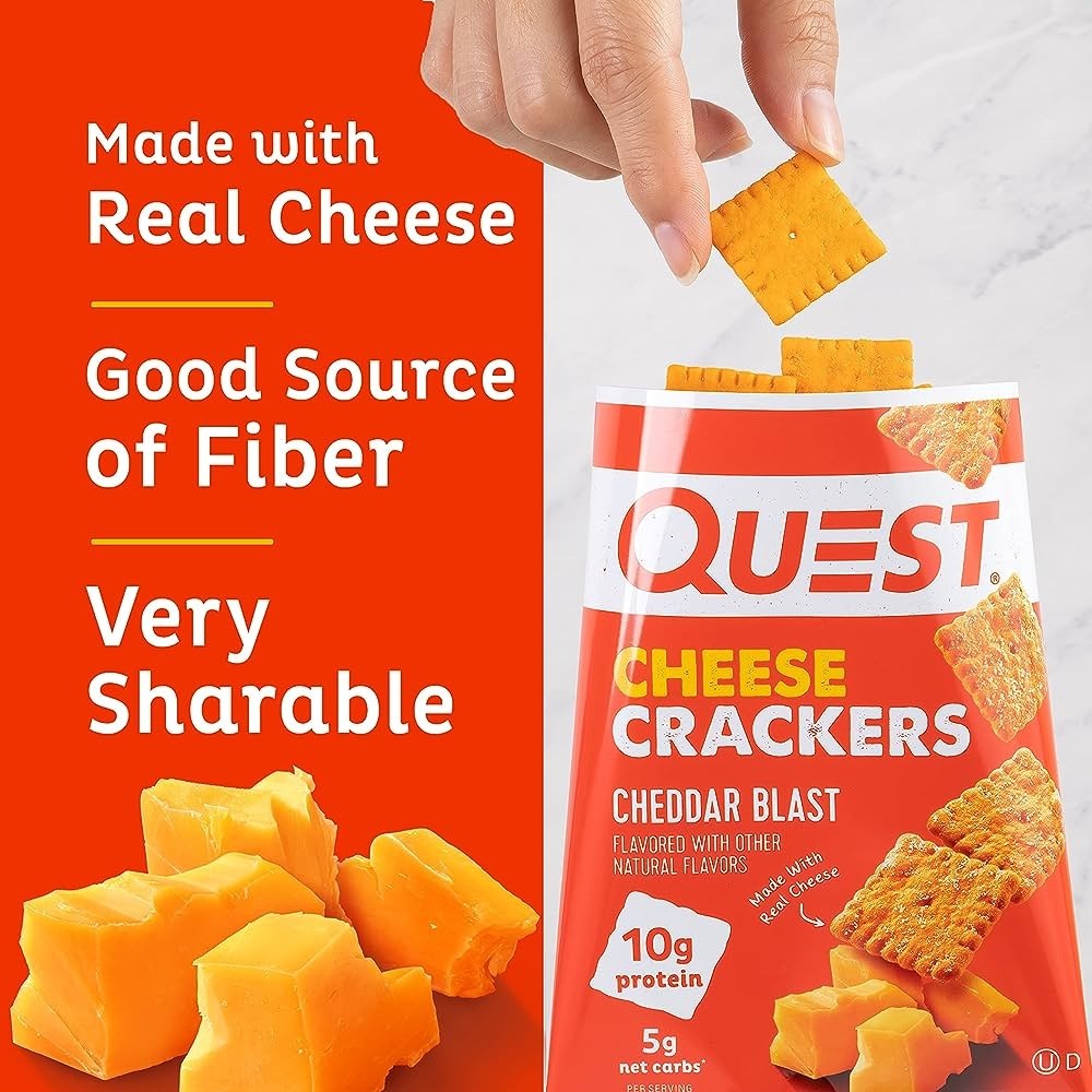 QUEST NUTRITION - 高蛋白車打芝士餅乾 30g