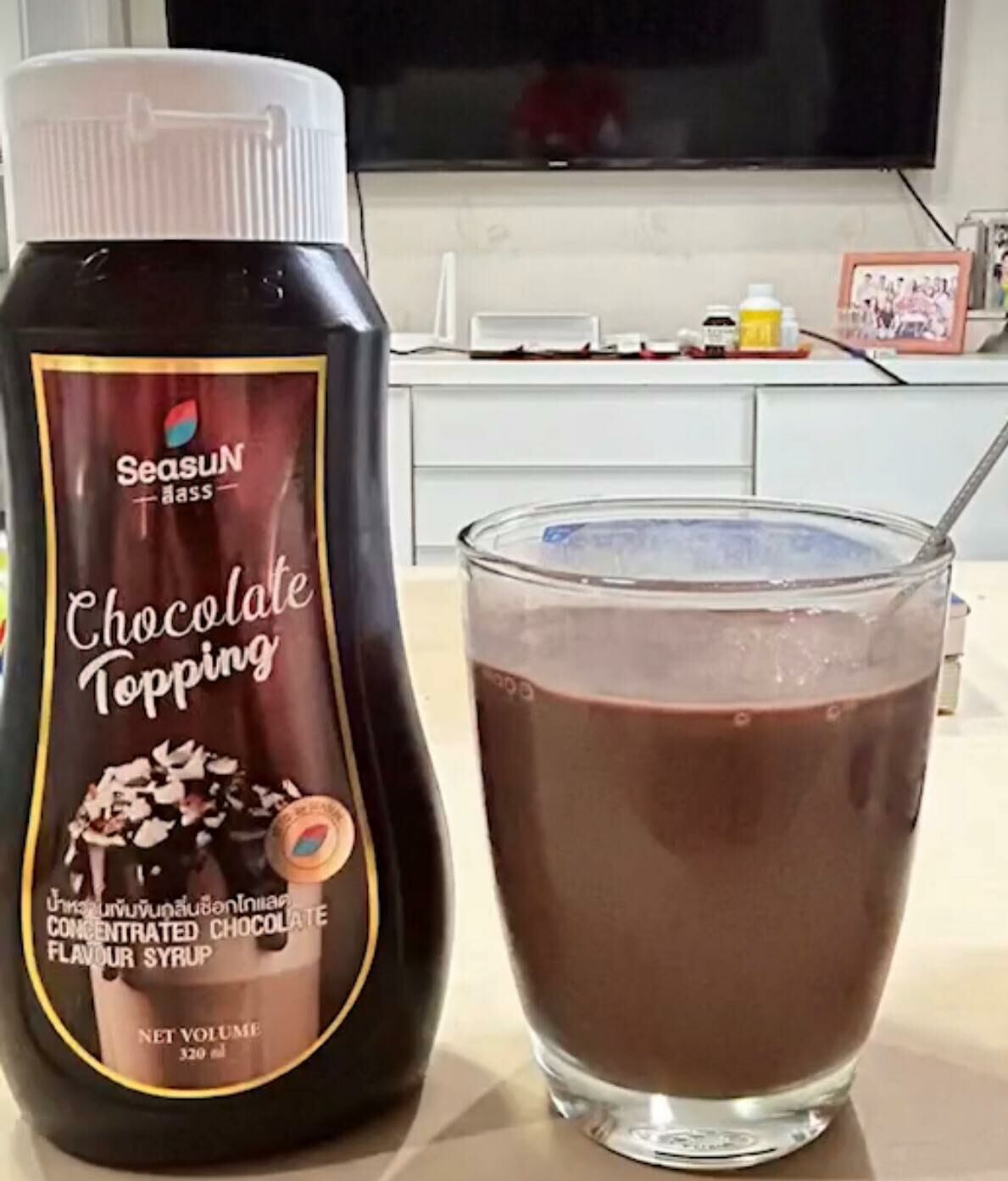 Season 無糖 朱古力糖漿 320ml 低卡路里