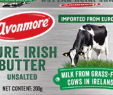 愛爾蘭草飼無鹽牛油
