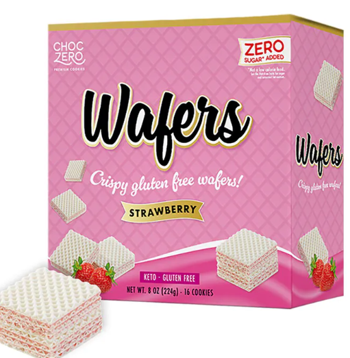 Choz Zero士多啤利威化餅乾