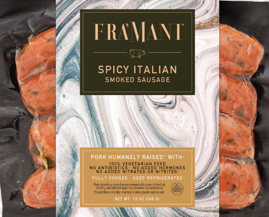 FRAMANI 辣味意式豬肉腸 ---best by 29-6-26(冰鮮)急凍可保存4個月