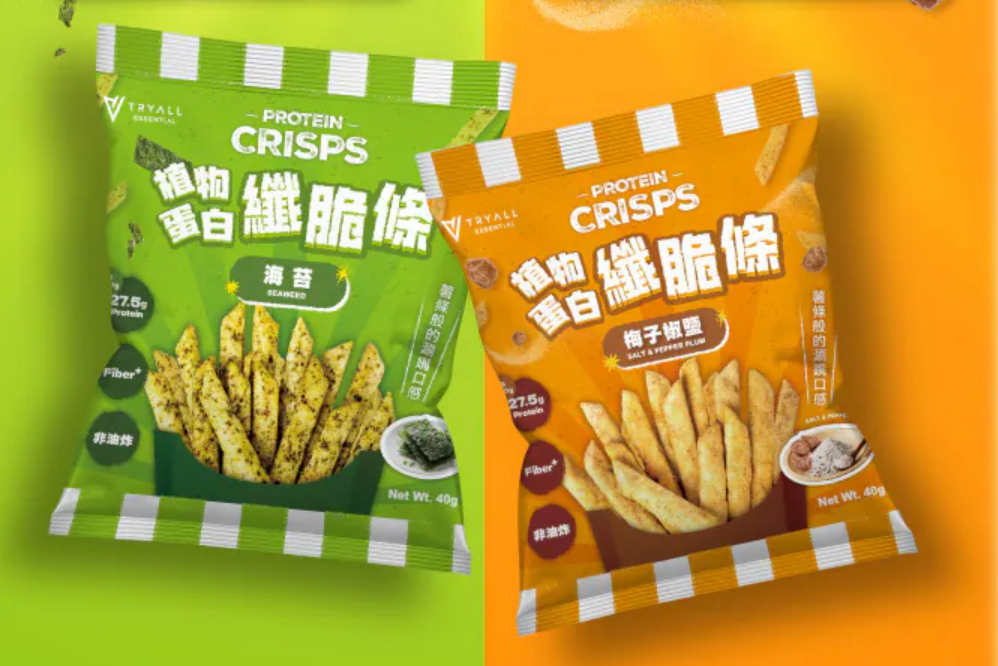 Tryall 植物蛋白纖脆條 40g