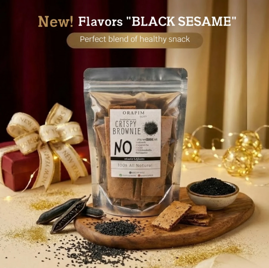 Orapim -Crispy Brownie  Black Sesame
