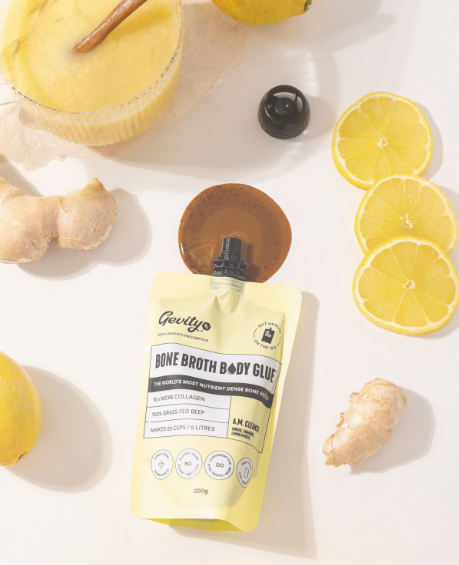 Gevity - 澳洲草飼大骨湯濃縮精華- A.M. CLEANSE Go Pack 隨身包裝 200g