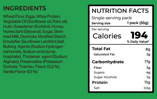 SMARTER Protein Waffle 55g