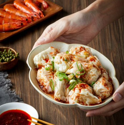 KIND FOOD 康福先生【小冰聯名研發】 爆餡蝦蝦大餛飩 12隻 360公克±5%