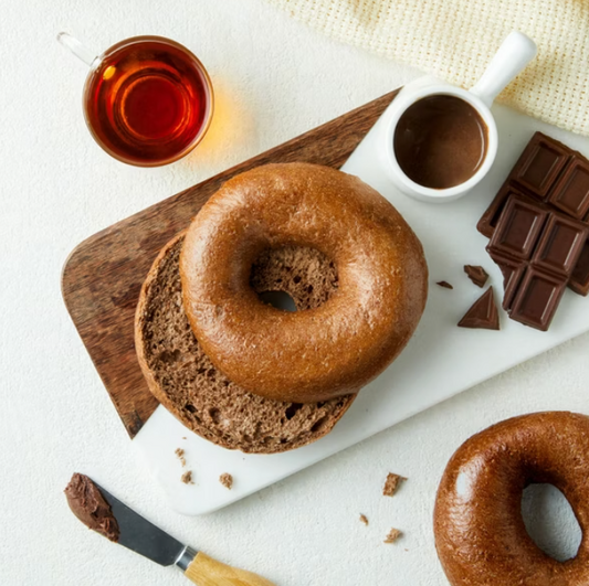 KIND FOOD 康福先生 義式可可減醣貝果  80g±4.5g