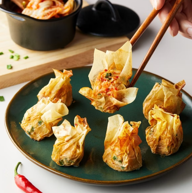 KIND FOOD 康福先生 - 0罪餓千張餃  蘋果泡菜雞胸減醣千張餃 240g±5%