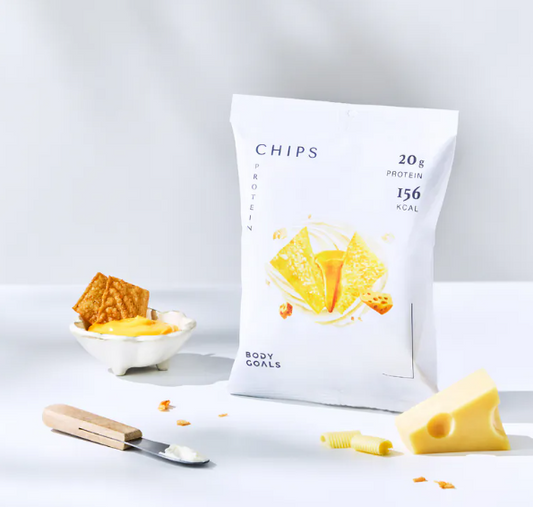 Body goals 濃郁香酥高蛋白脆片 - 奶香起司 35 g