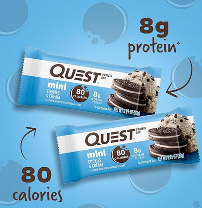 Quest Protein bar Mini cookies & cream 23g