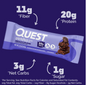 Quest Overload Protein bar Chocolate Explosion 51g