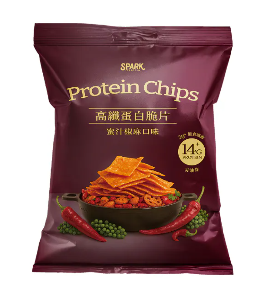 Spaek protein 高纖蛋白脆片 - 蜜汁椒麻 30g