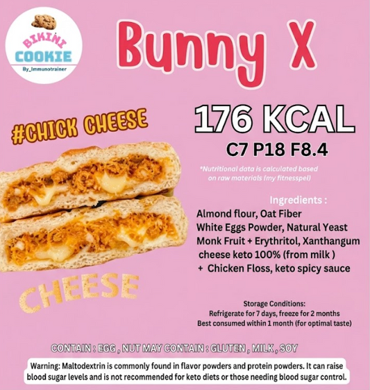 Bikini Cookies Bunny X Waffle bread Chick Cheese