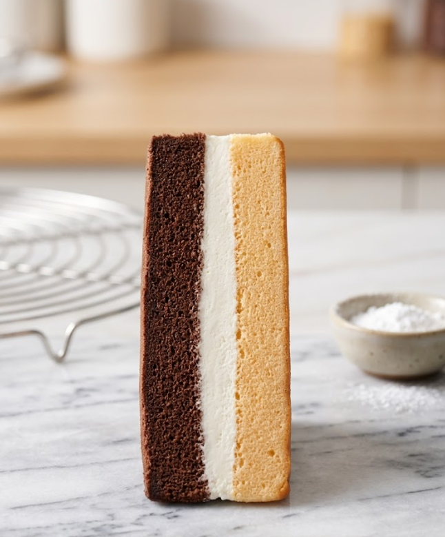 Hachi - Keto Sandwish vanilla & chocolate
