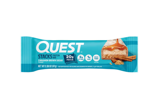 Quest Nutrition Stacks Protein Bar Cinnamon Brown sugar 67g