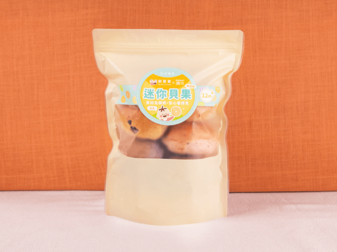 【粥寶寶×潤米ROOMY】寶寶迷你貝果