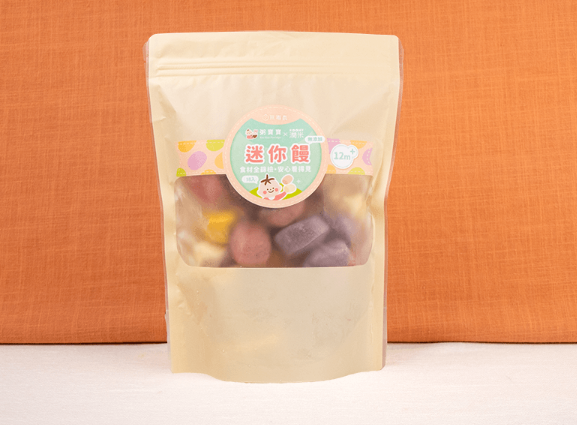 【粥寶寶×潤米ROOMY】寶寶迷你饅頭