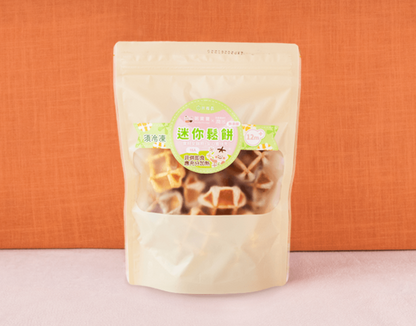 無毒農【粥寶寶×潤米ROOMY】寶寶迷你鬆餅