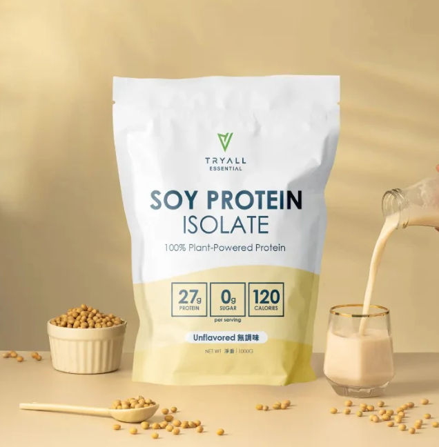 Tryall | 大豆分離蛋白 1kg | 無調味｜零糖