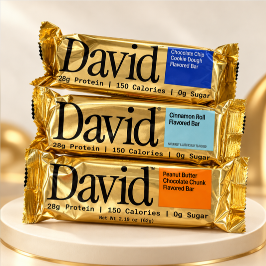David Protein bar 金色包裝系列 62g