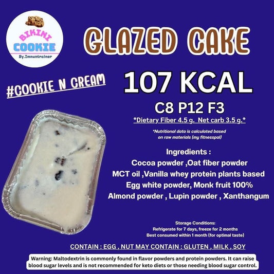 Biniki GLAZED CAKE #COOKIE N CREAM