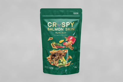 PRIK ME 非油炸無糖三文魚皮 -紅椒粉 65g