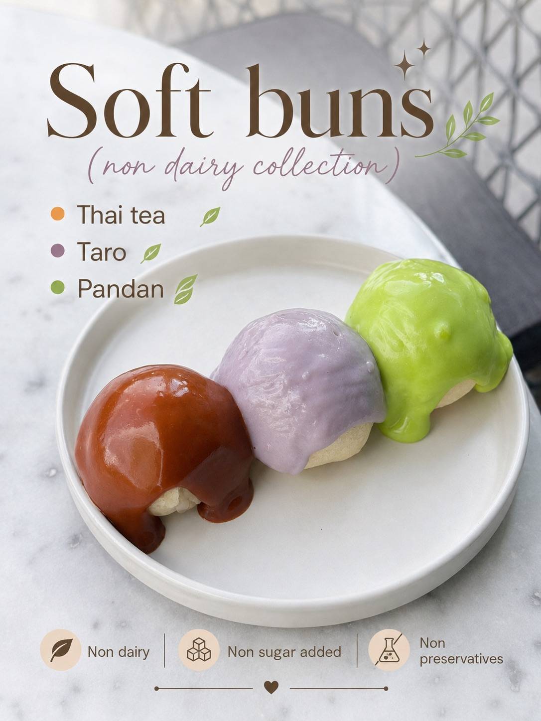 預訂｜Healthy Heaven 8 Phuket soft Bun（1 盒1個味）