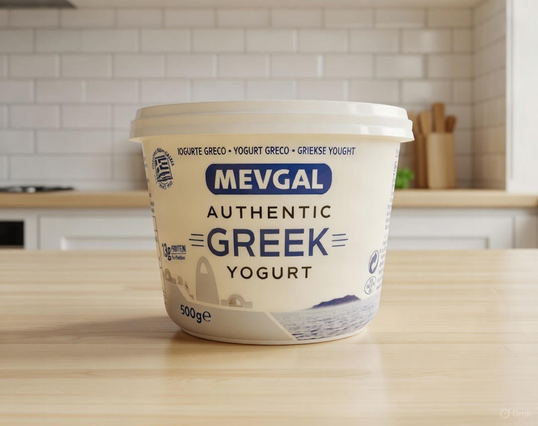 Mevgal Authentic Greek Strained Yogurt, 10% / 500g EXP:26-1-15