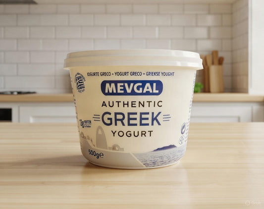 Mevgal Authentic Greek Strained Yogurt, 10% / 500g EXP:26-1-15