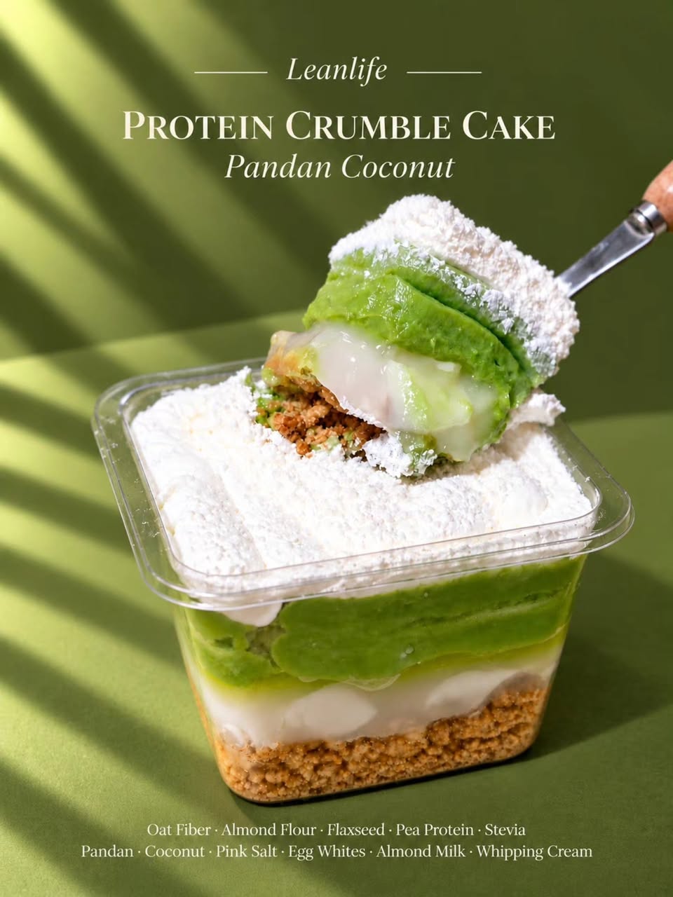 預訂 Leanlife 高蛋白金寶蛋糕 Protein Crumble Cake