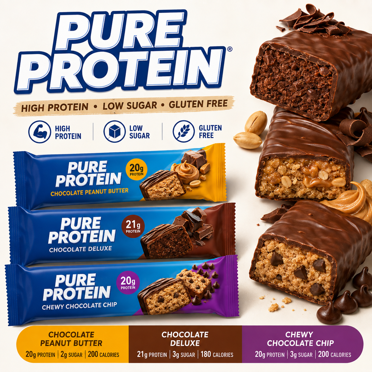 Pure Protein 蛋白棒
