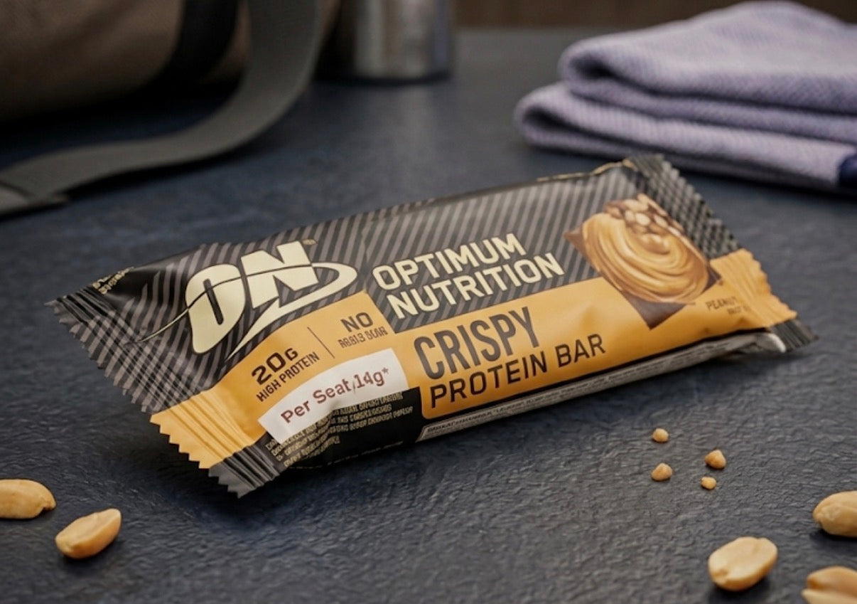 ON Crispy Protein Bar 高蛋白棒 -脆脆小食棒 花生 -  Peanut Butter 65g