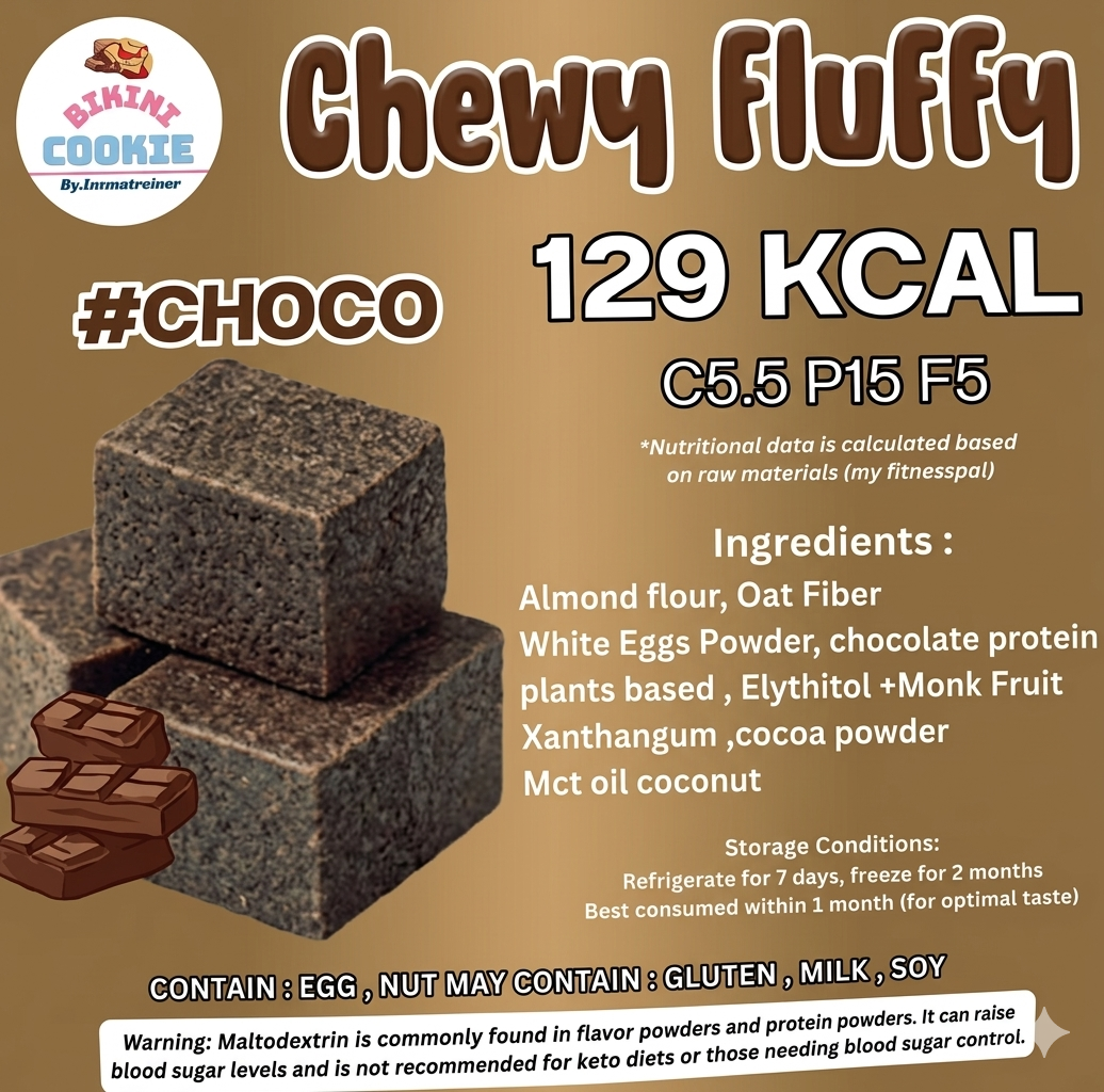 Bikini cookies Chewy Chocolate
