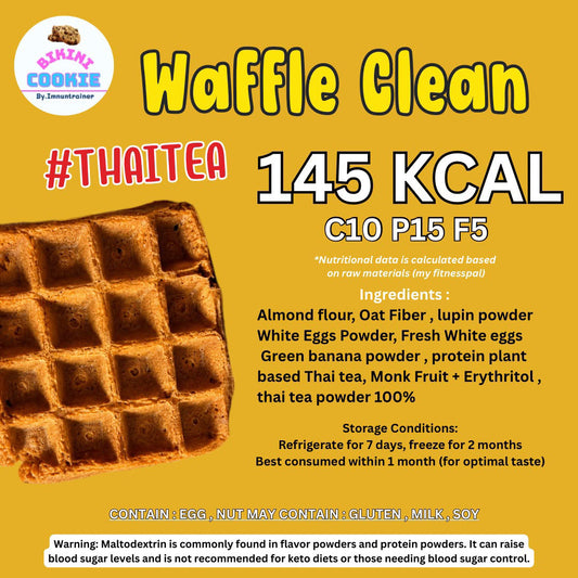 Bikini Cookies Waffle clean