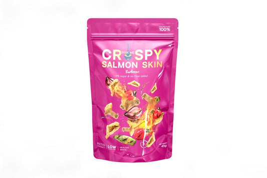 PRIK.ME 非油炸三文魚皮-BBQ味 65g