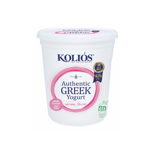 Kolios - Greek strained yogurt 0%fat 1kg