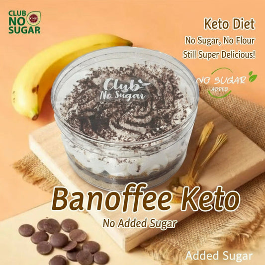 CNS No sugar added CNS Velvet Banoffee Keto 太妃 KETO 蛋糕